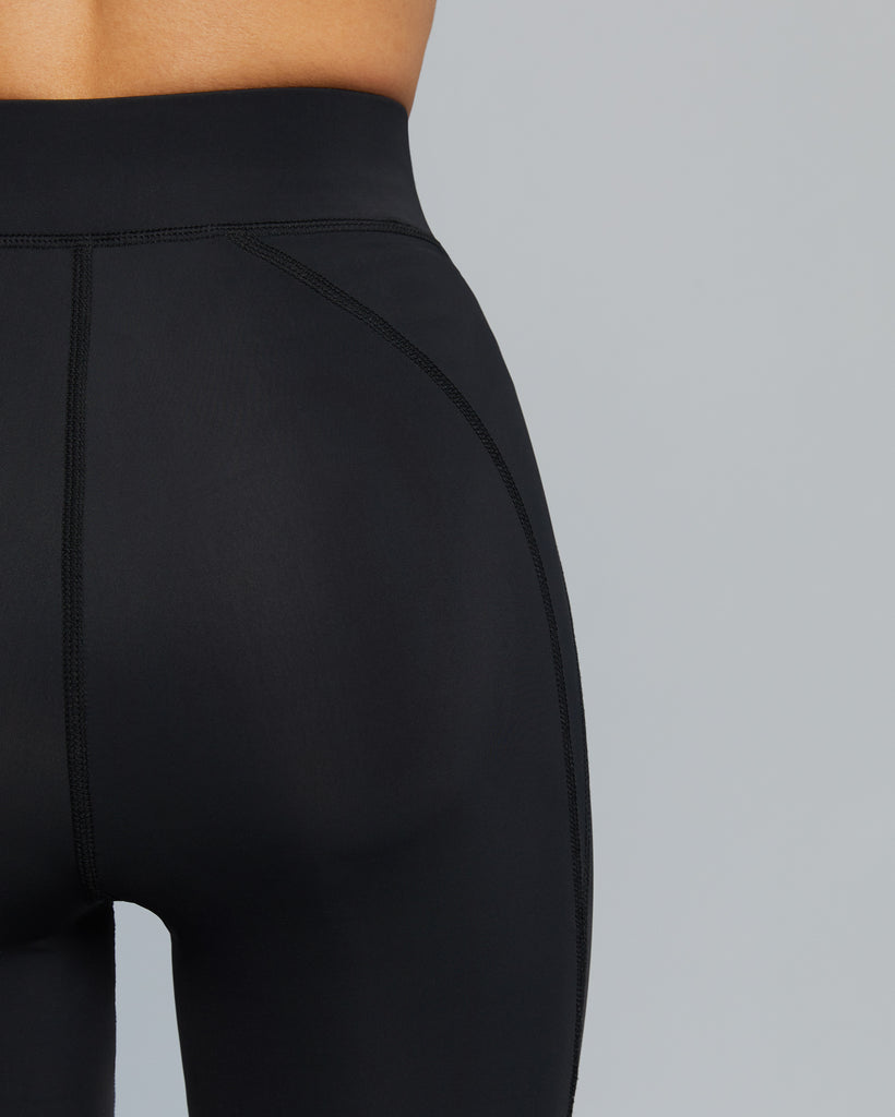 black bike shorts